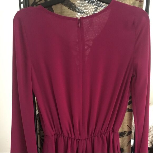 Decree Laceup Bellsleeve Romper Juniors - Picture 4 of 4